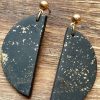 Accessories * | Half Moon Clay Dangle Earrings Best Price