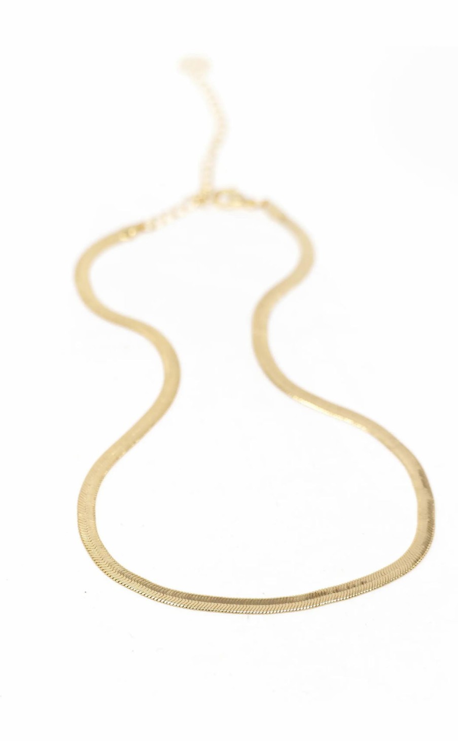 Accessories * | Herringbone Chain Necklace Online