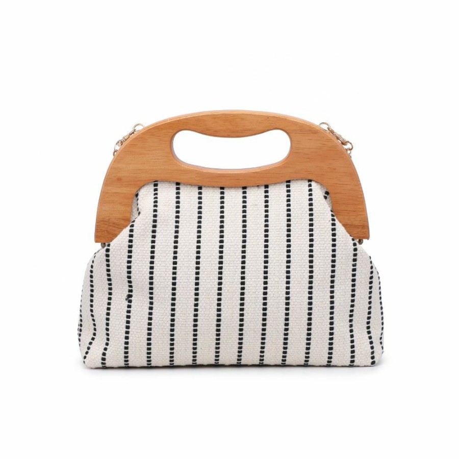 Accessories * | Wood Frame Clutch And Crossbody New In