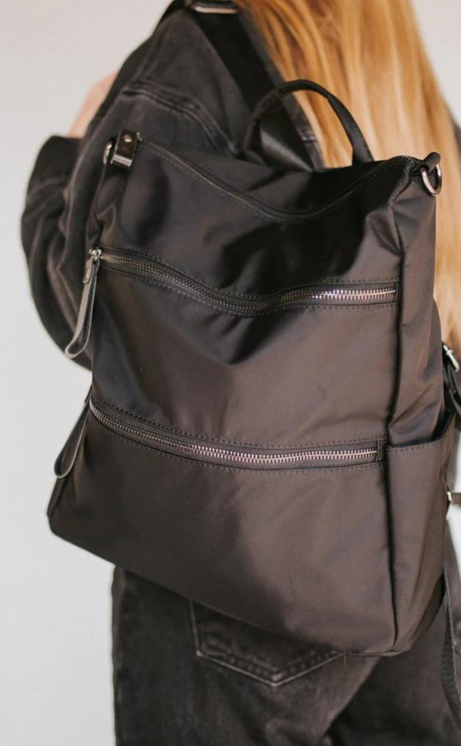 Accessories * | Nori Nylon Convertible Backpack Bestsellers