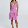 Clothing * | Pink Mini Sun Dress Top Sell