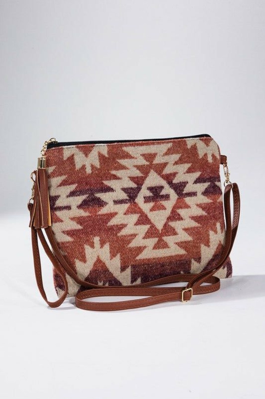 Accessories * | Navajo Print Carpet Clutch Fire Sale