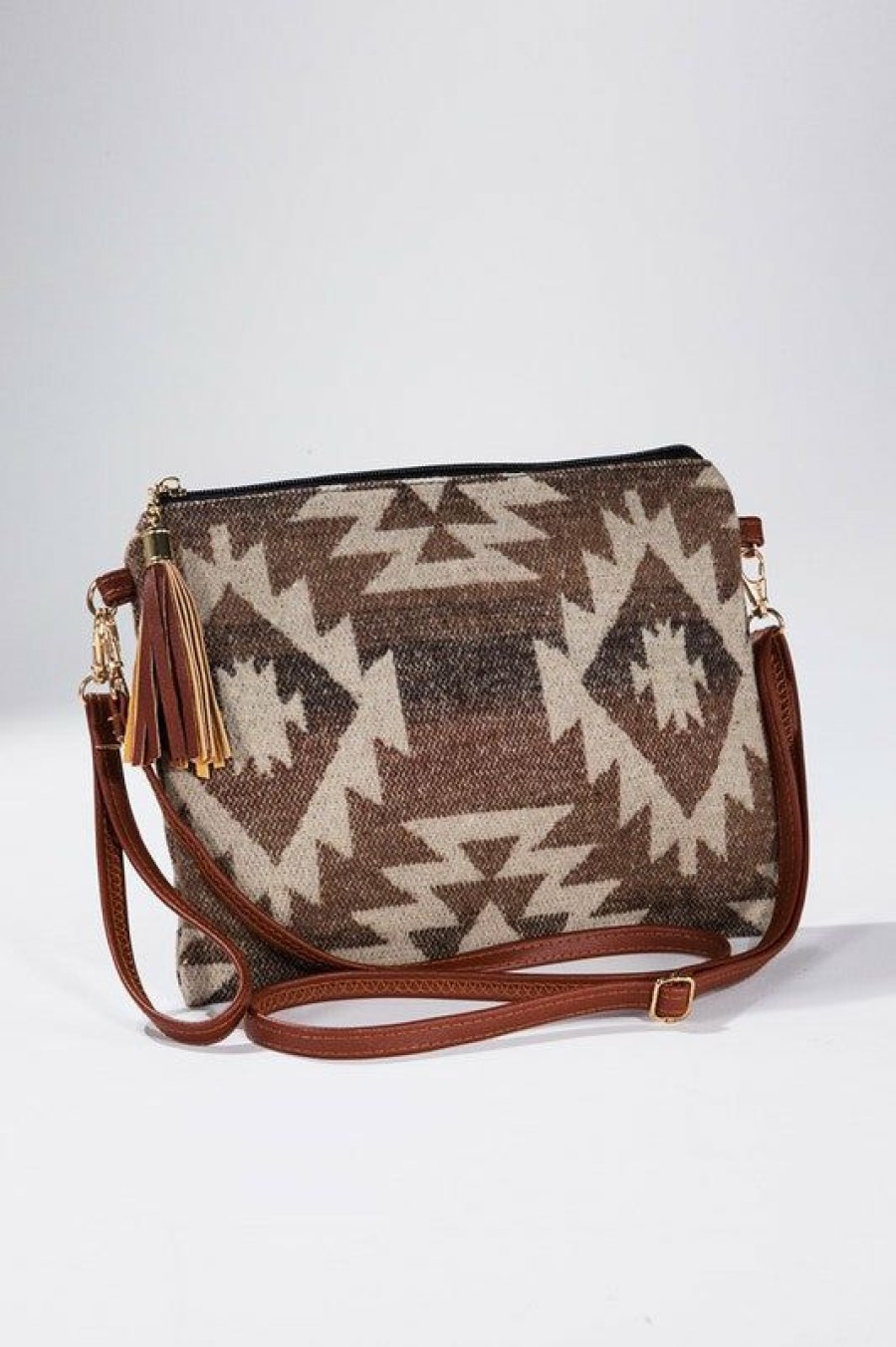 Accessories * | Navajo Print Carpet Clutch Fire Sale