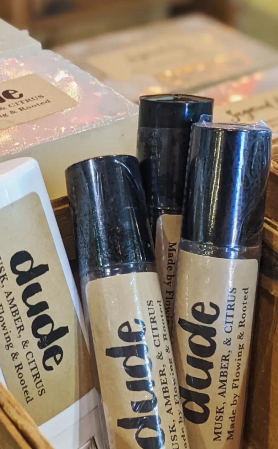 Accessories * | All Natural Rollerball Perfume By Flowing & Rooted Hot Sell