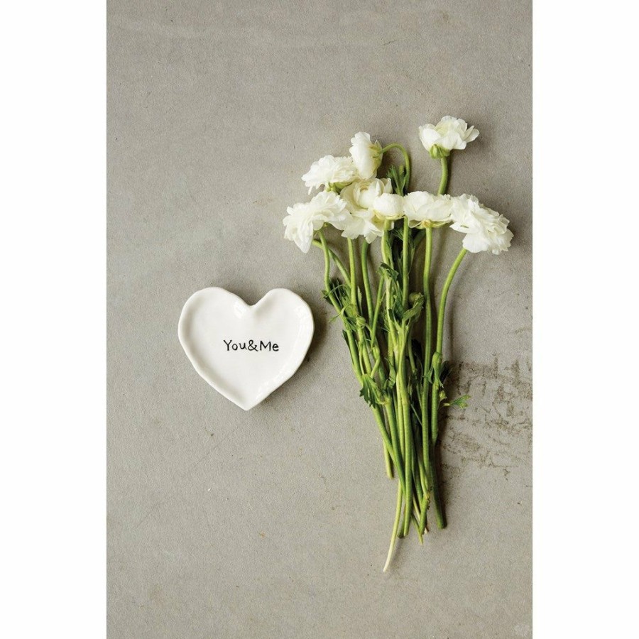 Accessories * | Ceramic Heart "You & Me" Dish Online