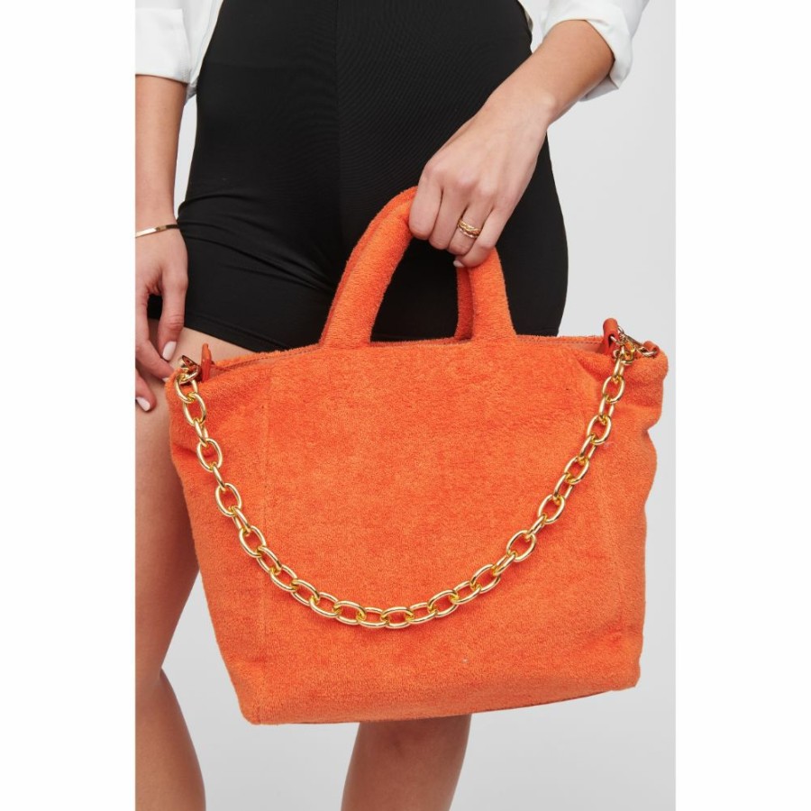 Accessories * | Manisha Terry Cloth Tote Reasonable Price