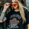 Clothing * | Extra Spicy Unisex Graphic Tee Best Sellers