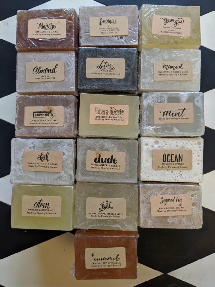 Accessories * | Handmade Soaps By Flowing & Rooted Lower Price