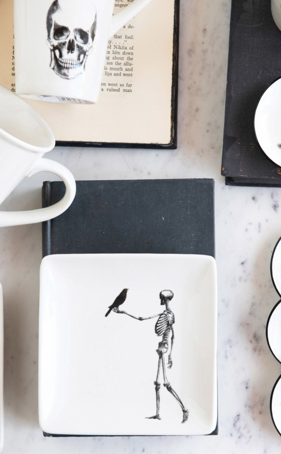 Accessories * | Stoneware Halloween Plates Exclusive Design