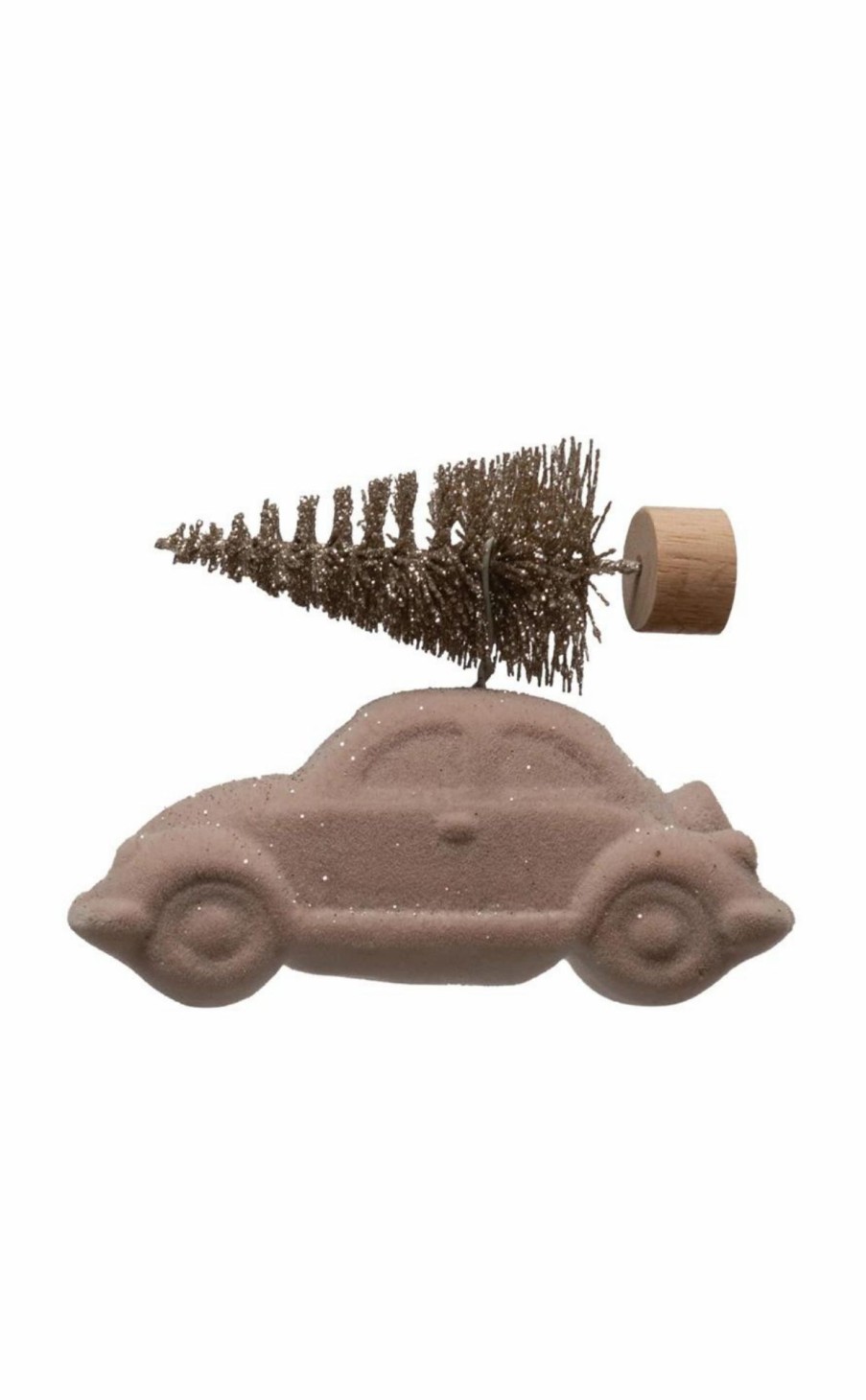 Accessories * | Vintage Car With Bottle Brush Tree Official