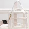 Accessories * | Clear Stadium Sling Bag Best Sale