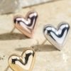 Accessories * | Heart Stud Earrings Special Offers