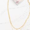 Accessories * | Robyn Layered Onyx Necklace Sale Online