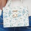 Accessories * | Mindy Top Handle Floral Bag Popular