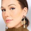 Accessories * | Natural Horn Hoop And Pipestem Earring Fashionable