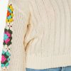 Clothing * | Crochet Sleeve Sweater Discount Online