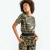 Clothing * | Houndstooth Sequin Shorts New In