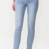 Clothing * | Lovervet By Vervet High Rise Crop Skinny Jeans Less Expensive