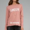 Clothing * | Amour Long Sleeve Graphic Tee Discount