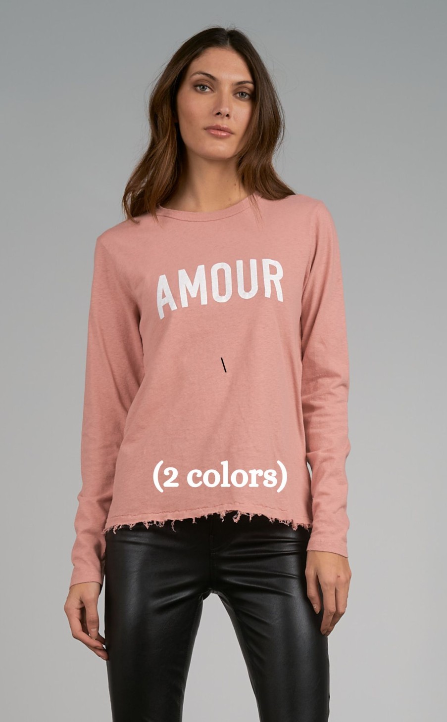 Clothing * | Amour Long Sleeve Graphic Tee Discount