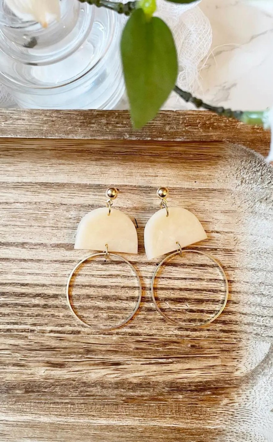 Accessories * | Endless Love Clay Dangle Earrings Classical