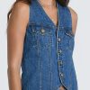 Clothing * | Classic Denim Vest Cheaper