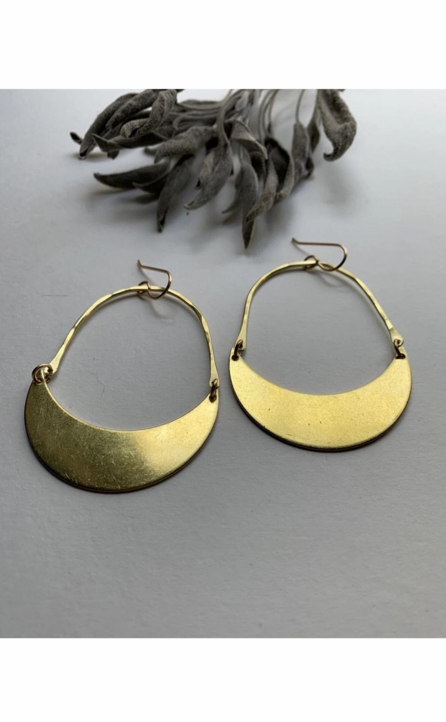 Accessories * | Handmade Modern Crescent Earrings Best Quality