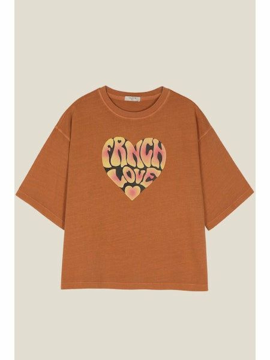 Clothing * | Frnch Love Tee Shirt Special Offers