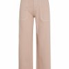 Clothing * | Just Black Denim Utility Wide Leg Jeans In Clay Sale