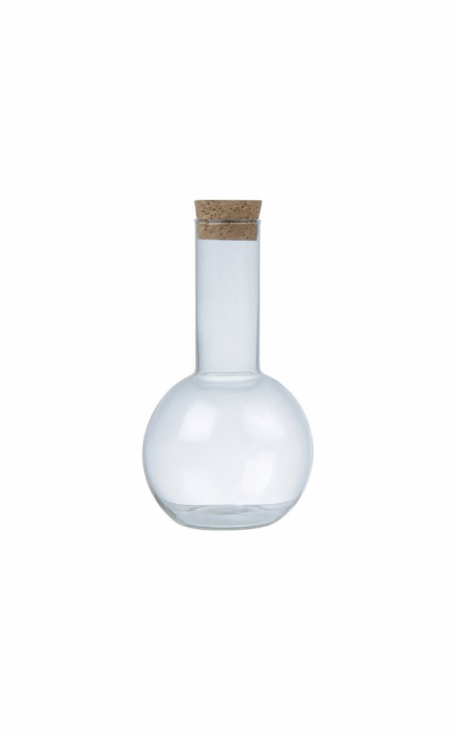 Accessories * | Glass Bottle With Cork Stopper Sale Online