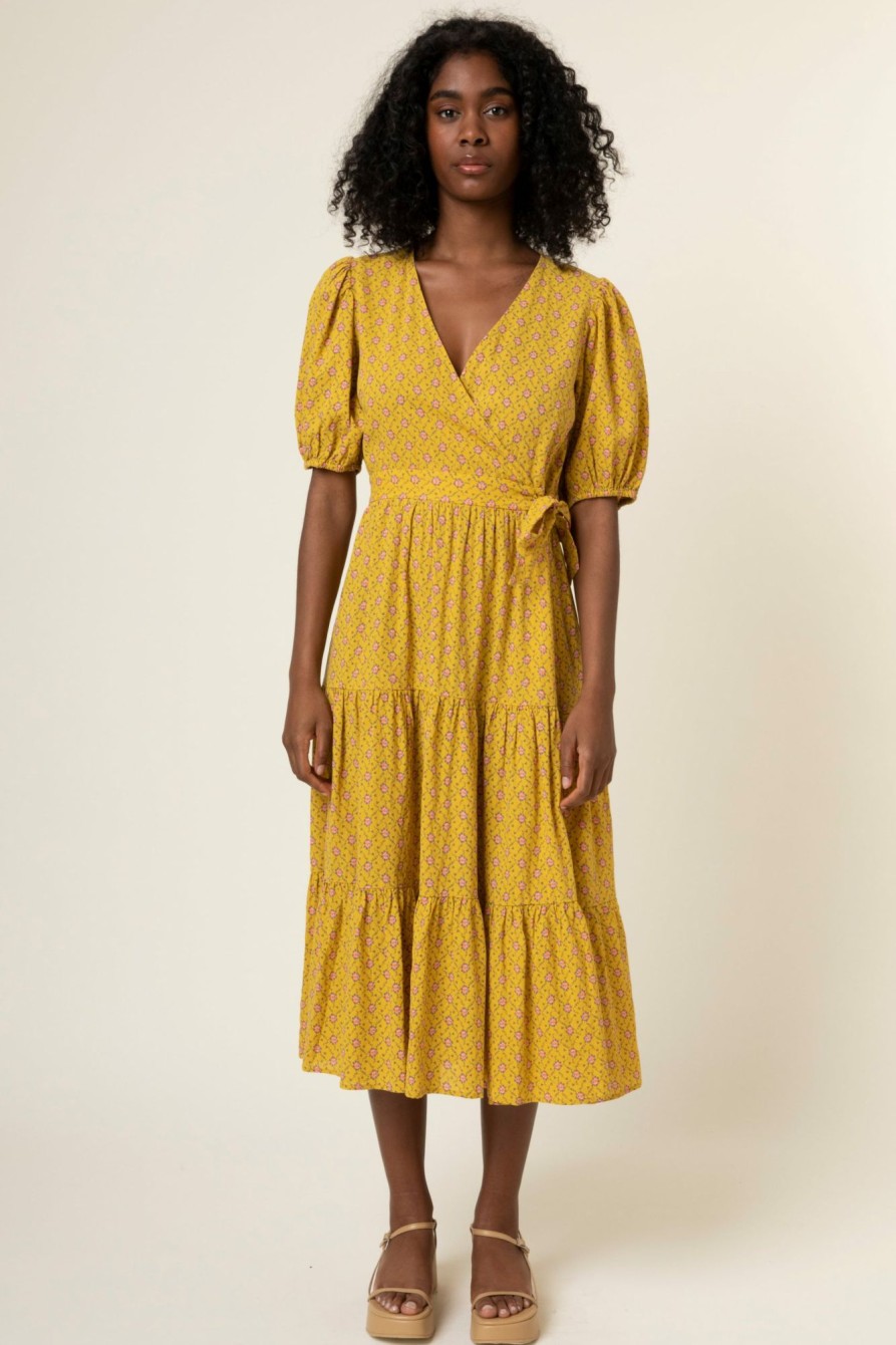 Clothing * | Gladys Woven Dress Fire Sale