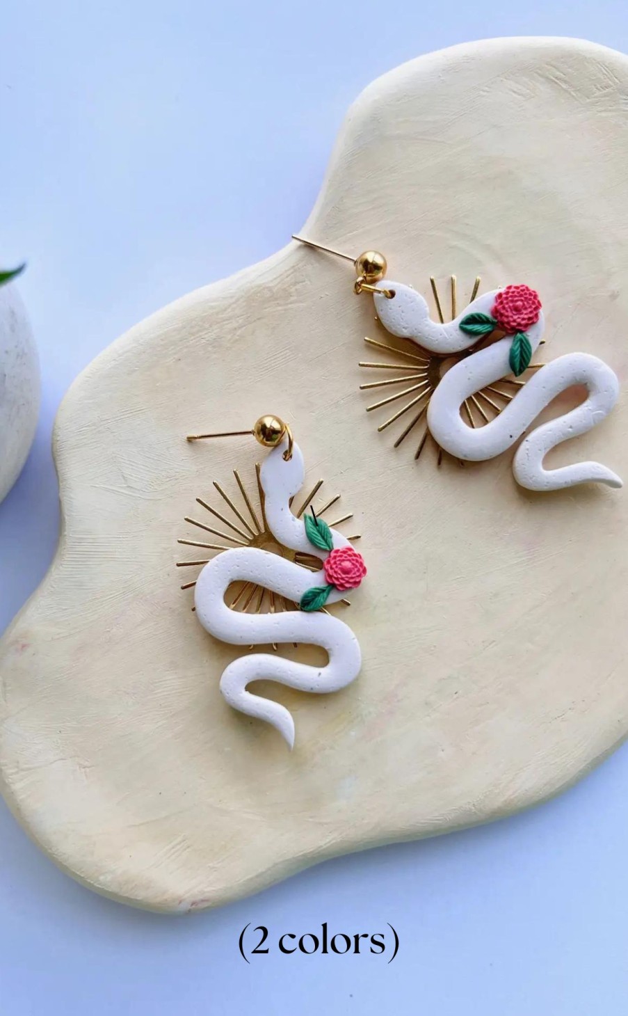 Accessories * | Snake Earrings In Polymer Clay New In