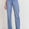 Clothing * | Jbd Criss Cross High Rise Straight Jeans Bestsellers