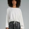 Clothing * | Elias Drawstring Waist Sweater By Elan Sale