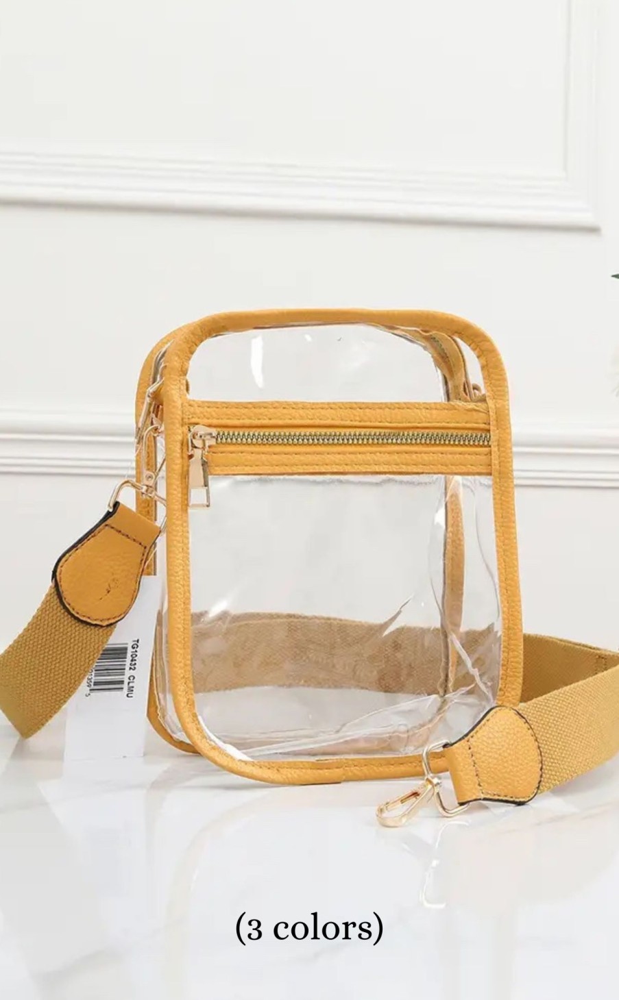 Accessories * | Clear Stadium Crossbody Mini Bag Special Offers