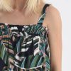 Clothing * | Printed Ruched Top Fashionable