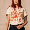 Clothing * | Tacos & Beer Unisex Graphic Tee Hot Sell