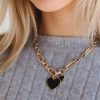 Accessories * | Heart Charm Necklace Online