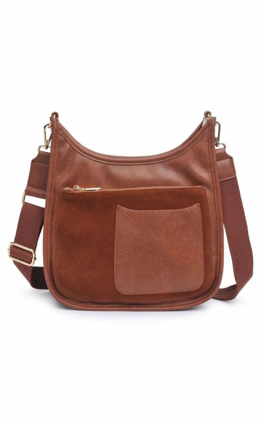 Accessories * | Azalea Crossbody Bag Best Price Cognac