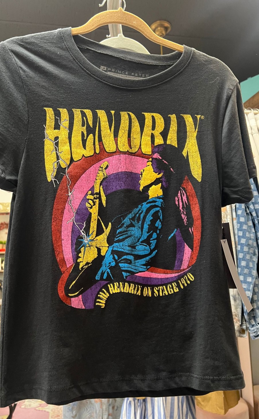 Clothing * | Hendrix Solo Guitar Graphic Tee Promotion