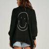 Clothing * | Giselle Happy Face Cardigan Discount