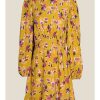 Clothing * | Hilda Woven Floral Print Dress Lower Price