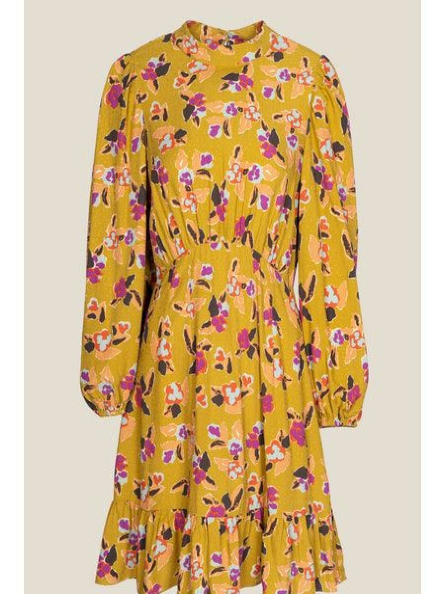 Clothing * | Hilda Woven Floral Print Dress Lower Price