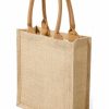 Accessories * | Jute Tote Bag Small Fashionable