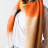 Clothing * | Catie Color Block Scarf New In