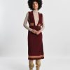 Clothing * | Folk Knit Dress Classical