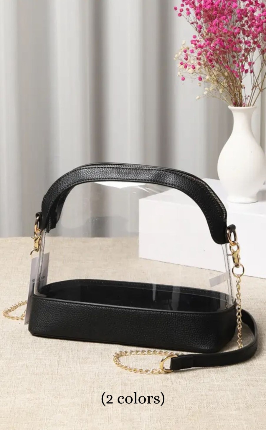 Accessories * | Clear Stadium Crossbody Medium Bag Reasonable Price