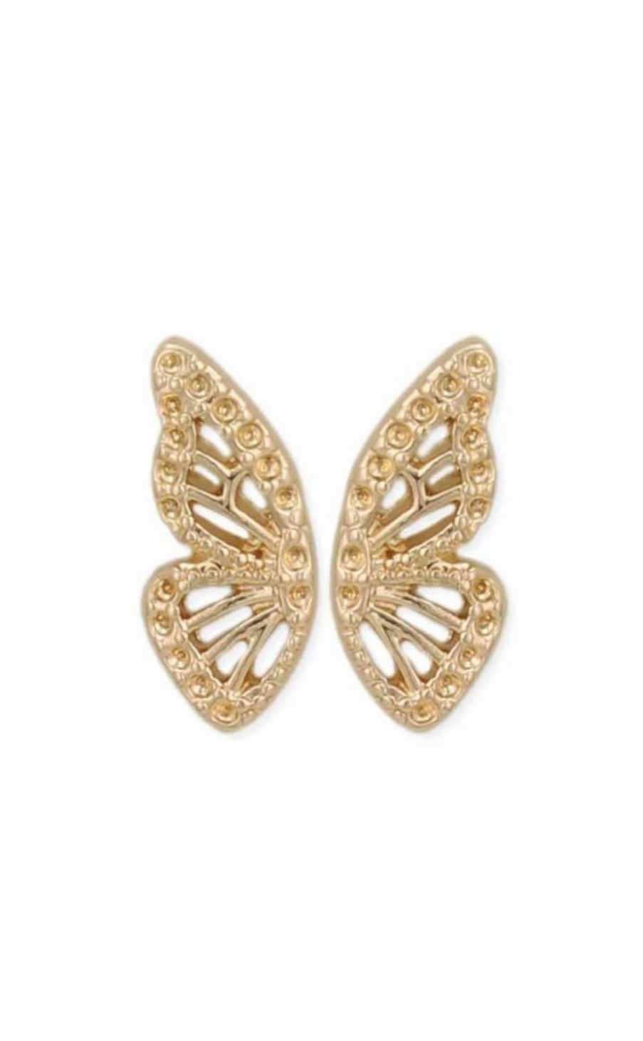 Accessories * | Majestic Monarch Butterfly Post Earrings Special Offers